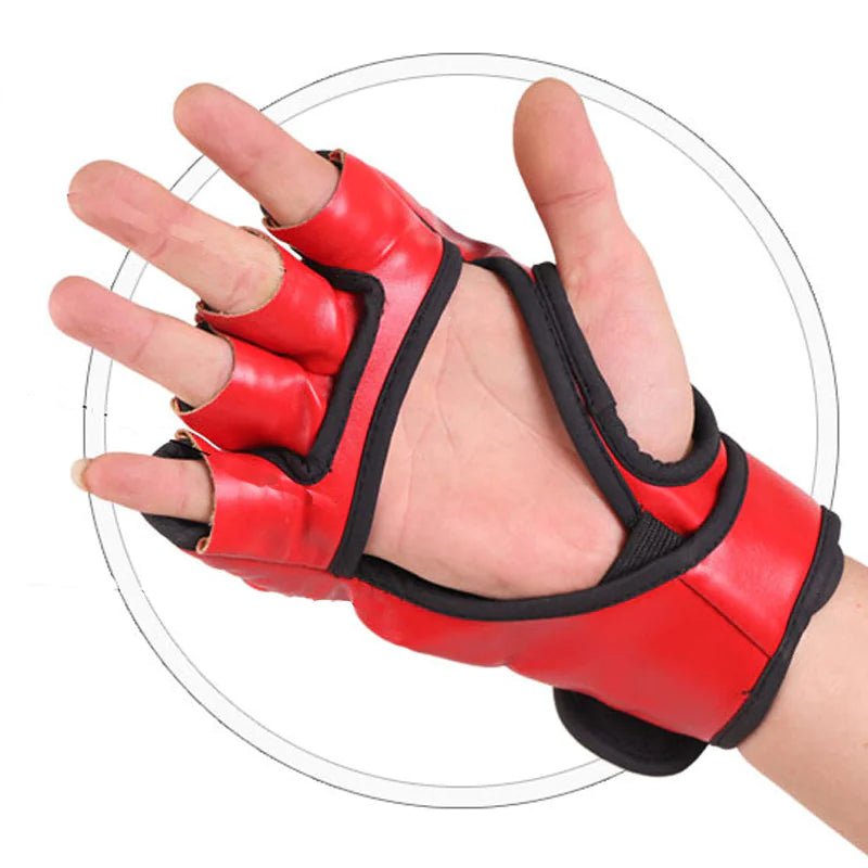 Fighting and MMA Training Half - Finger Boxing Gloves - SensorySoft