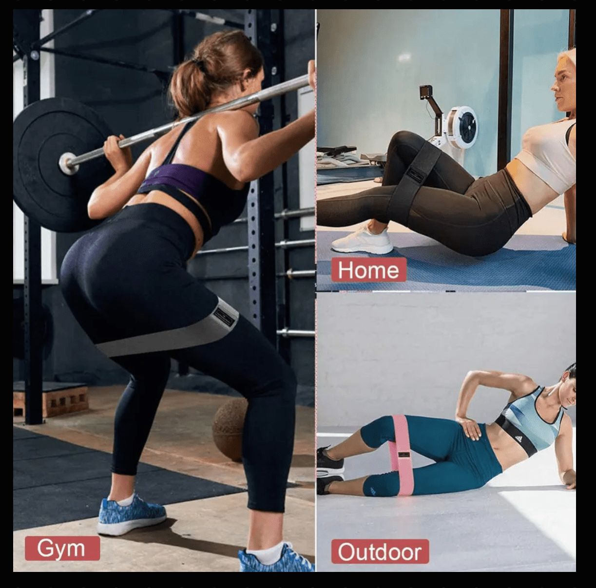 Fitness Elastic Yoga Resistance Bands - SensorySoft