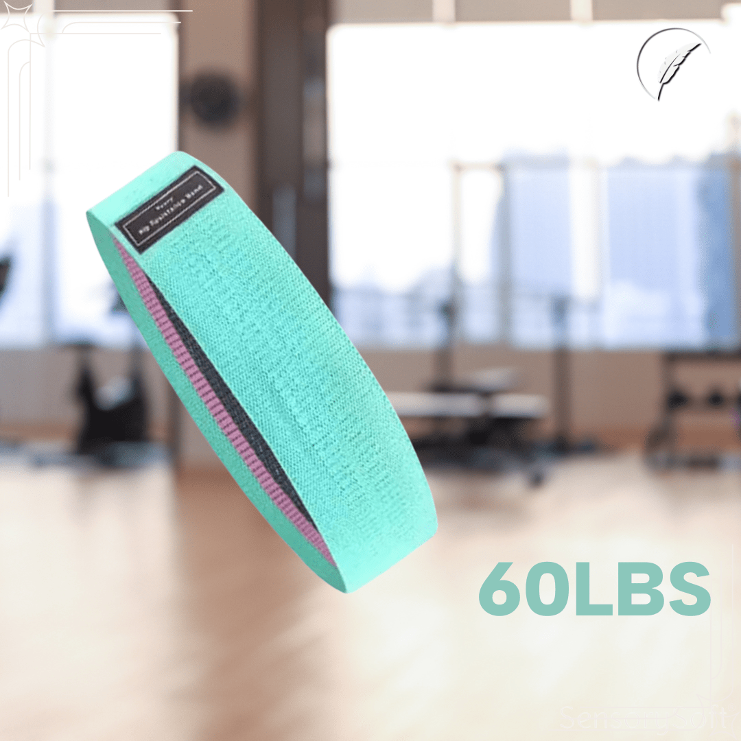 Fitness Elastic Yoga Resistance Bands - SensorySoft