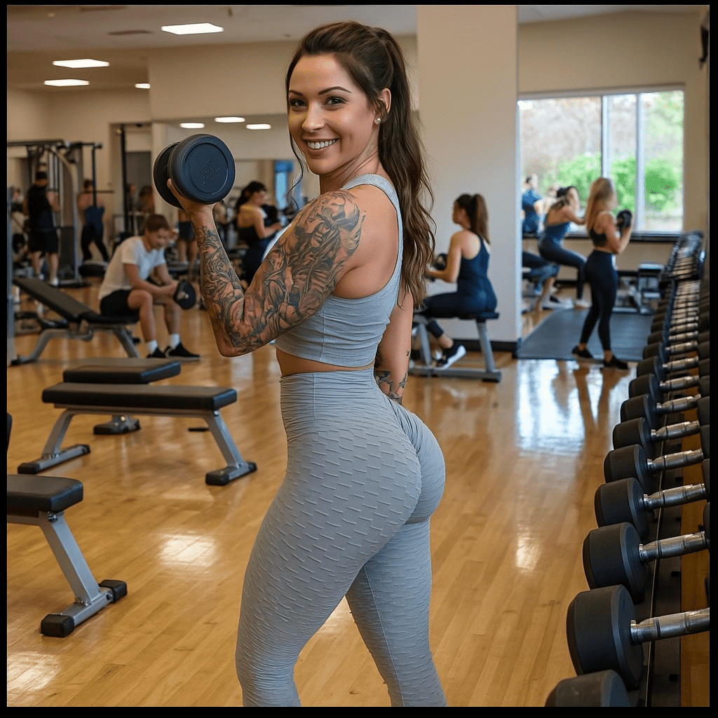 Fitness Leggings for Women - Scrunch Bum - SensorySoft