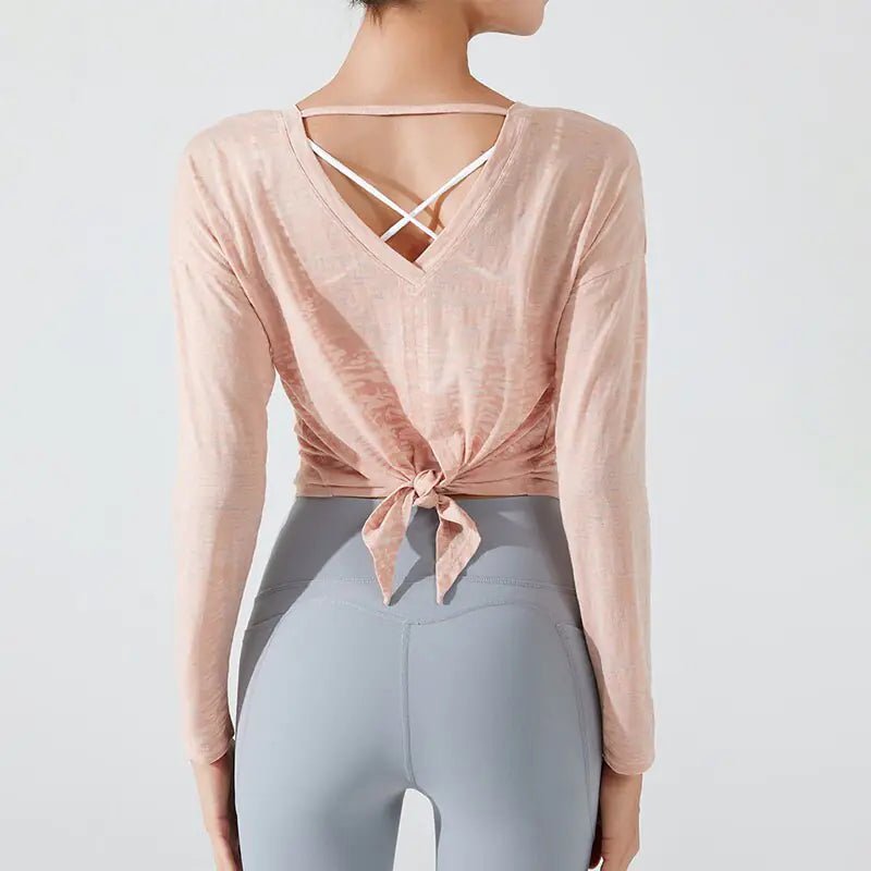Fitness Loose Sportswear Blouse - SensorySoft