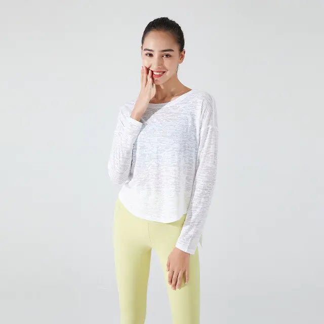 Fitness Loose Sportswear Blouse - SensorySoftShop