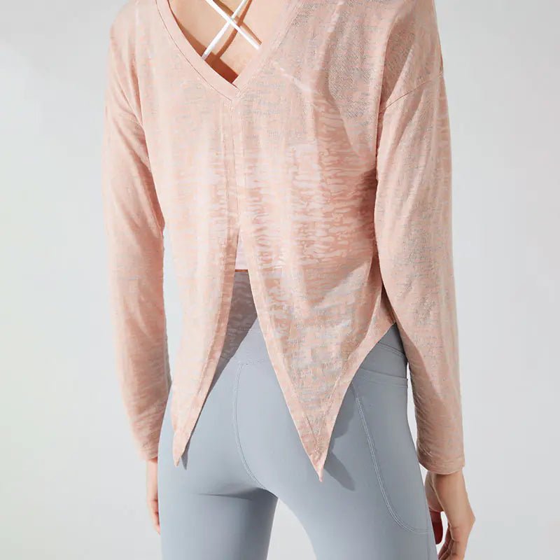 Fitness Loose Sportswear Blouse - SensorySoft