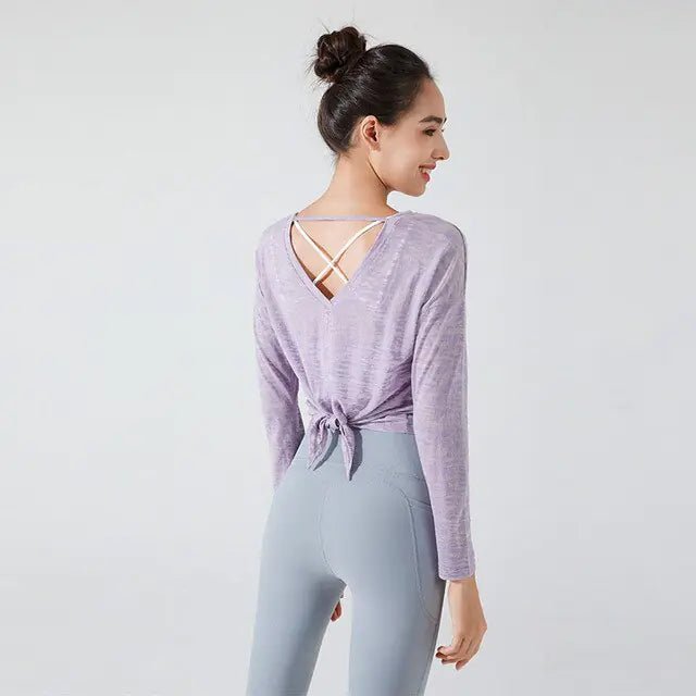 Fitness Loose Sportswear Blouse - SensorySoft