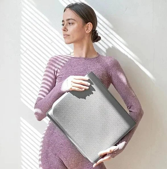 Foldable Thick Travel Yoga Mat - SensorySoft