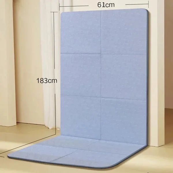 Foldable Thick Travel Yoga Mat - SensorySoft
