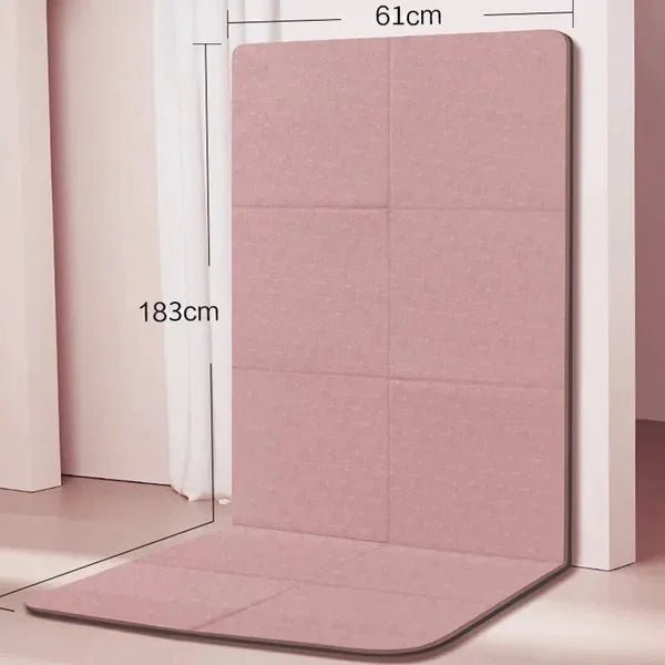 Foldable Thick Travel Yoga Mat - SensorySoft
