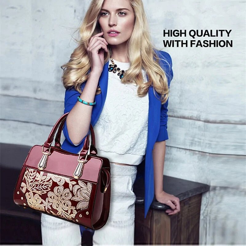 Glitter Sequin Flower Handbags - SensorySoftShop