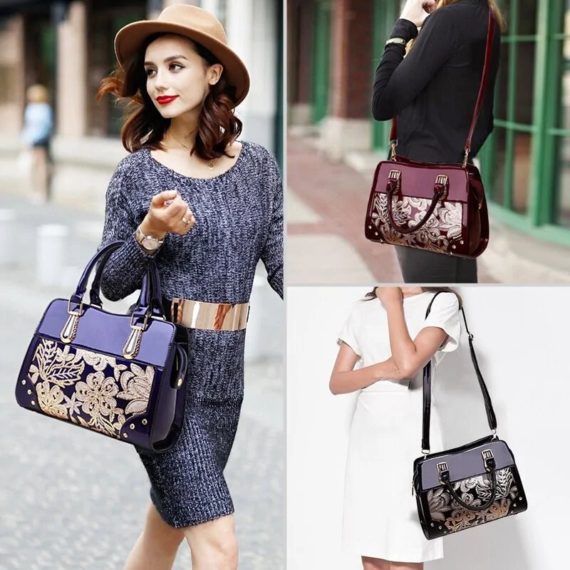 Glitter Sequin Flower Handbags - SensorySoftShop