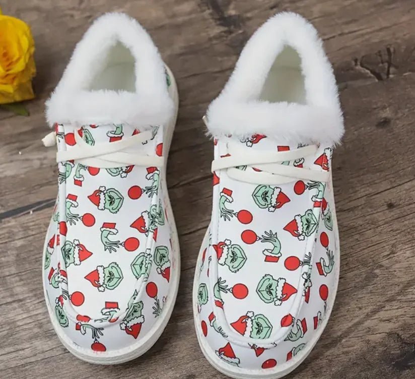 Grinch Christmas Shoes - SensorySoftShop