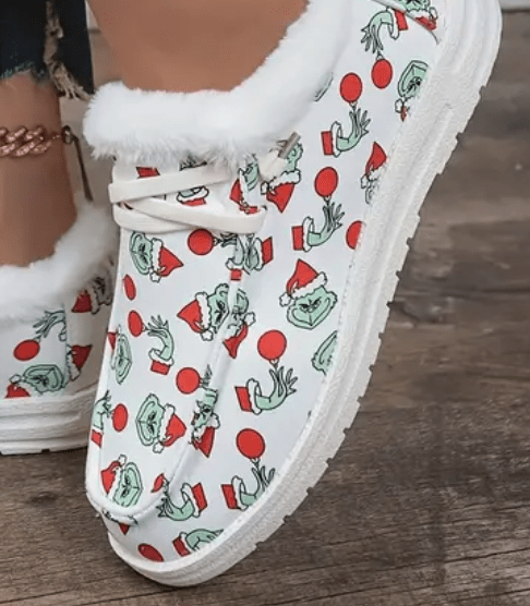 Grinch Christmas Shoes - SensorySoftShop