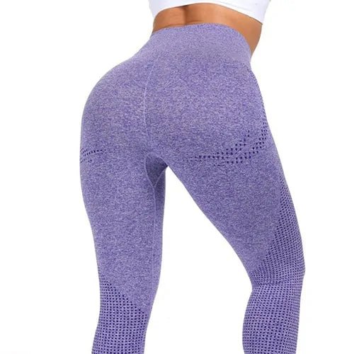 Gym Girl - Seamless High Waist Leggings - SensorySoftShop