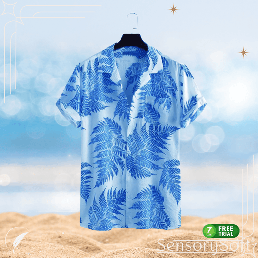 Hawaiian Casual Shirt Mens - SensorySoft