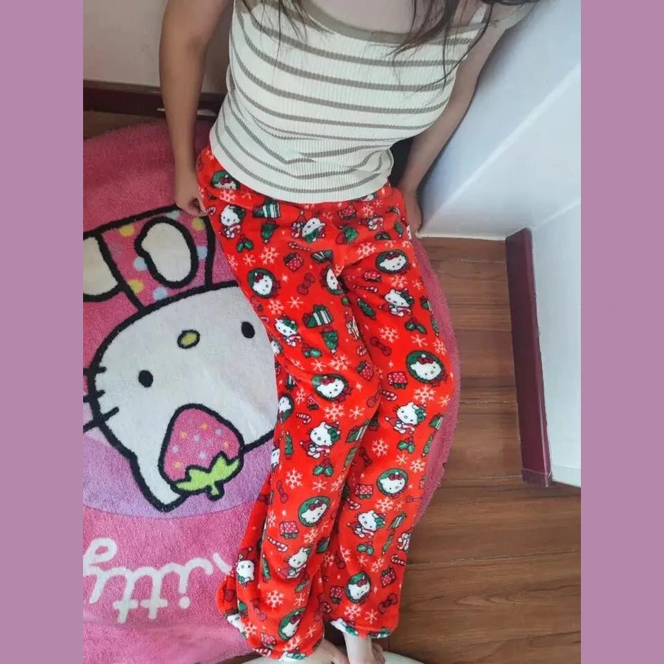 Hello - Kitty Christmas Pajamas - SensorySoftShop