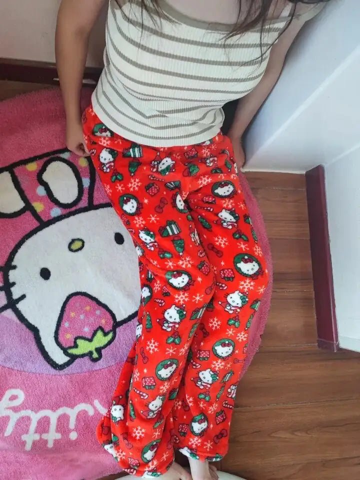Hello - Kitty Christmas Pajamas - SensorySoftShop