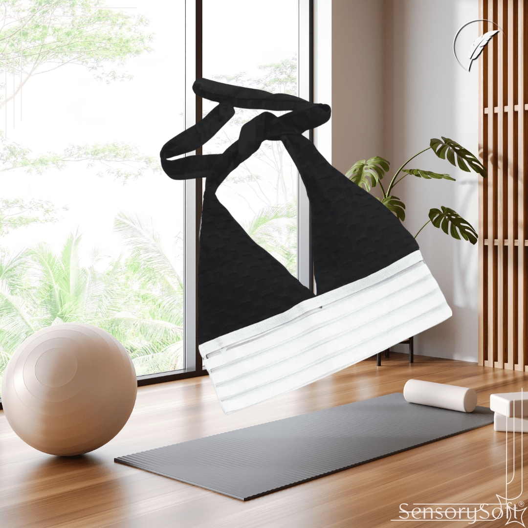 High - Performance Seamless Leggings – Traditional Black - SensorySoft