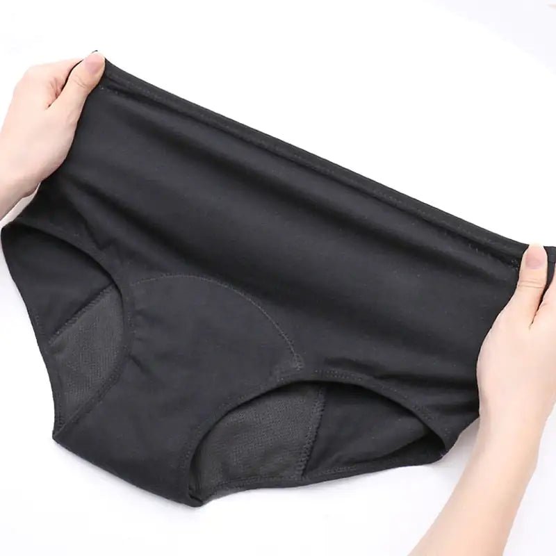 High Waist Cotton Menstrual Underwear - SensorySoftShop