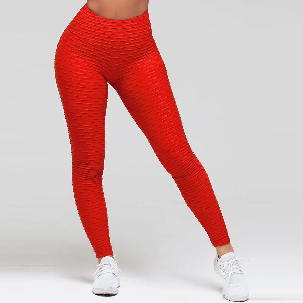 High Waist Push Up Fitness Leggings - SensorySoftShop