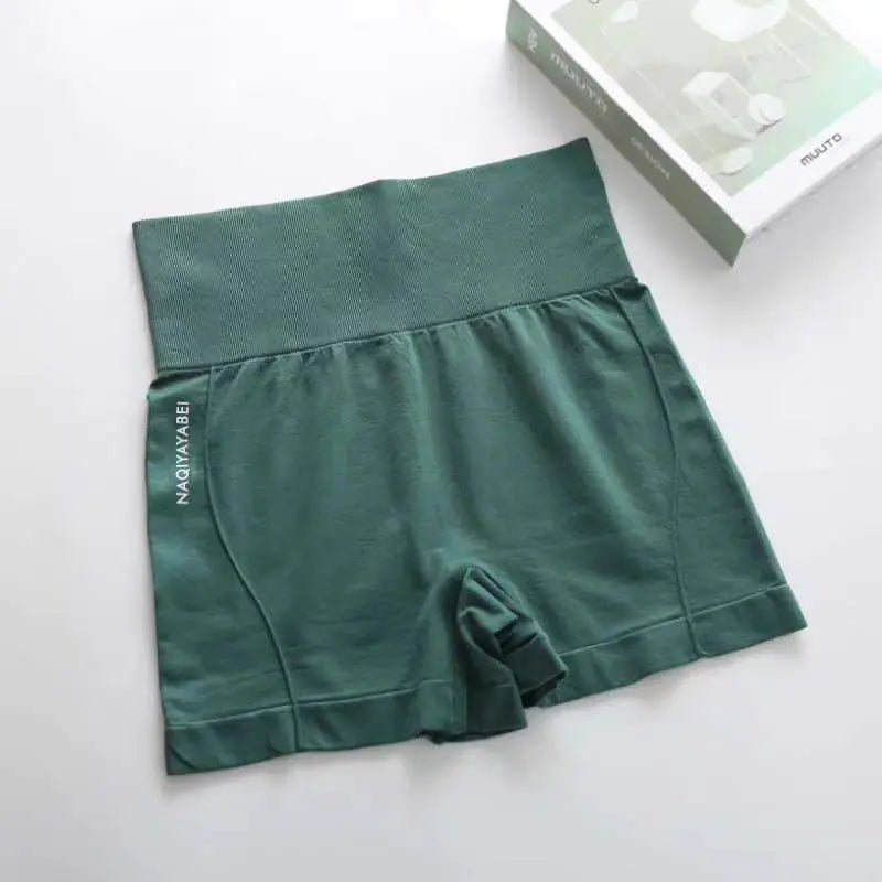 High Waist Quick Drying Yoga Shorts for Women - SensorySoft