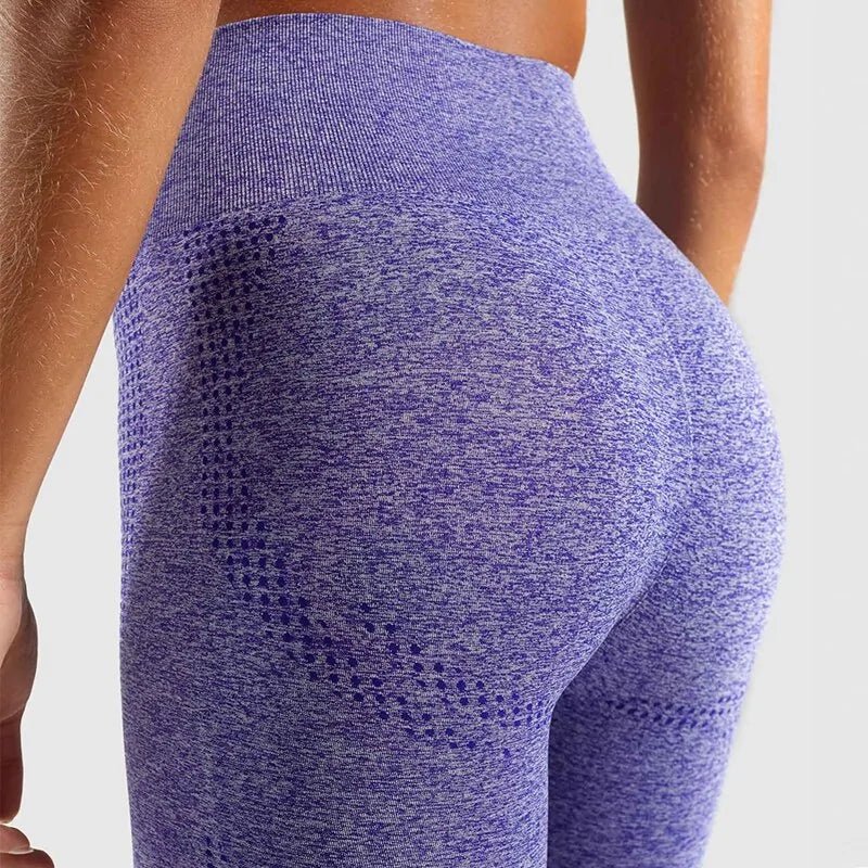 High Waist Seamless Fitness Leggings for Women: Essential Sportswear - SensorySoft