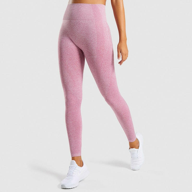 High Waist Seamless Fitness Leggings for Women: Essential Sportswear - SensorySoft