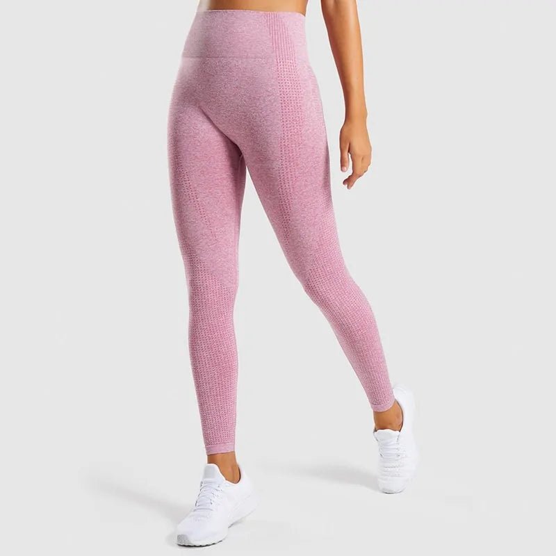 High Waist Seamless Fitness Leggings for Women: Essential Sportswear - SensorySoft