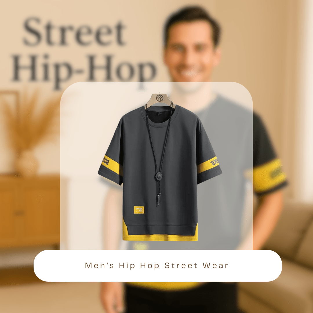 Hip Hop Loose T-Shirts – Own the Streets in Effortless Style - SensorySoft