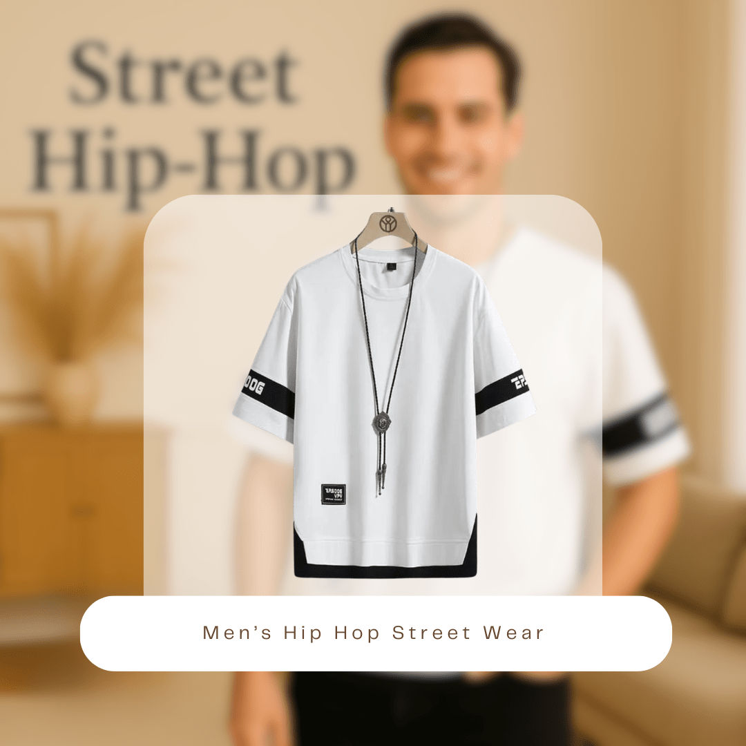 Hip Hop Loose T-Shirts – Own the Streets in Effortless Style - SensorySoft