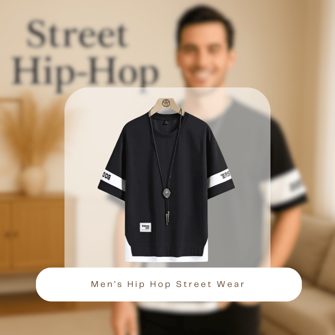 Hip Hop Loose T-Shirts – Own the Streets in Effortless Style - SensorySoft