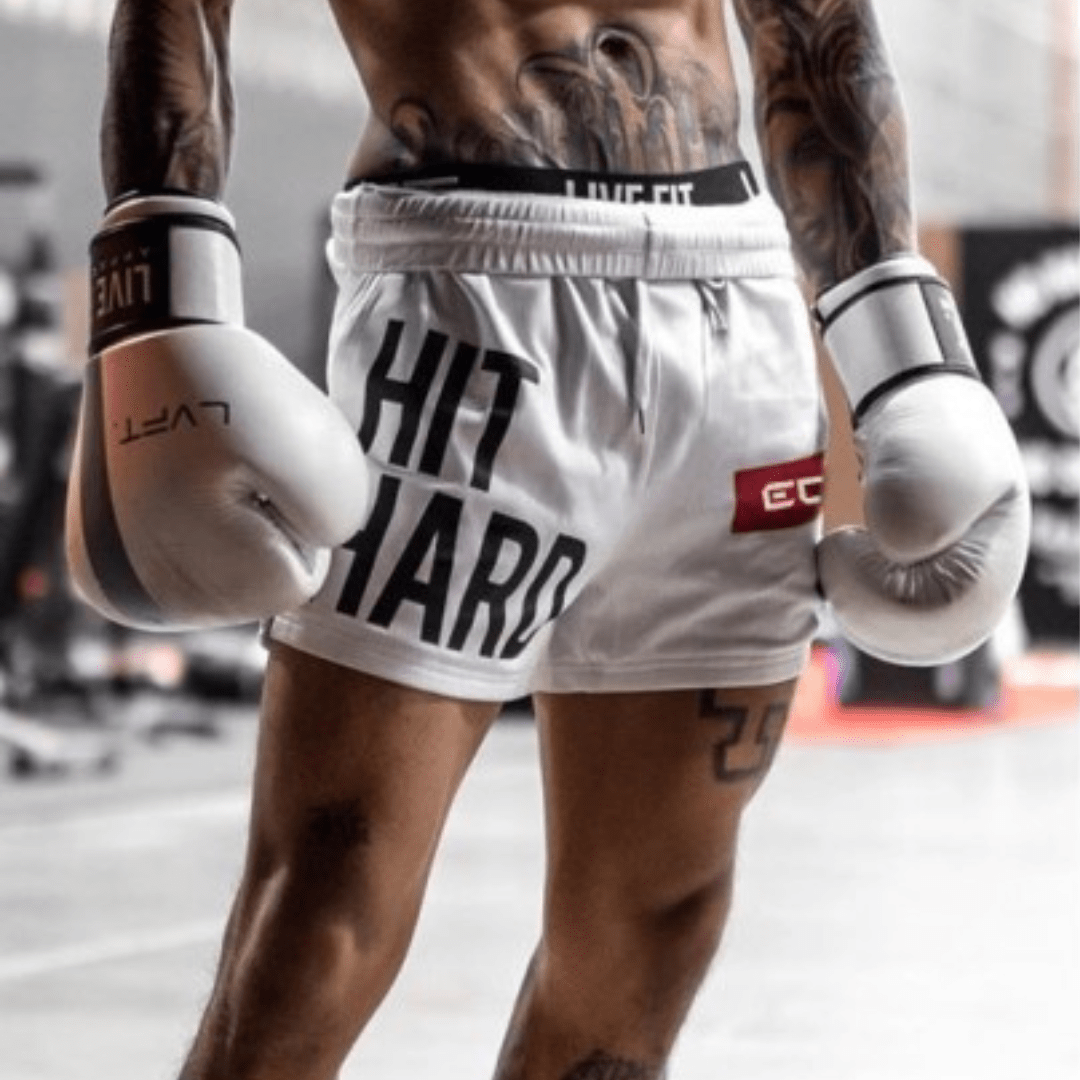 Hit Hard - Boxing Shorts for MMA Training - SensorySoft