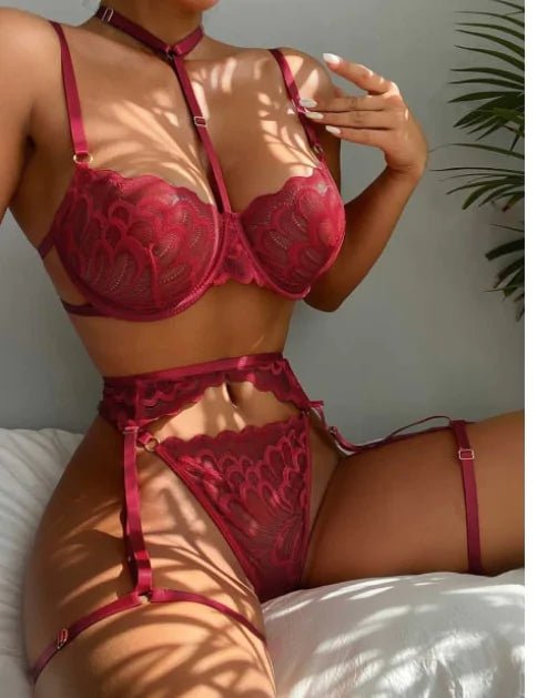 Hot Erotic Lingerie Set - SensorySoftShop