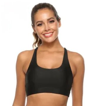 Hot Fitness Women's Sports Bra Yoga Vest – Quick Dry, Backless, Adjustable Fit - SensorySoft