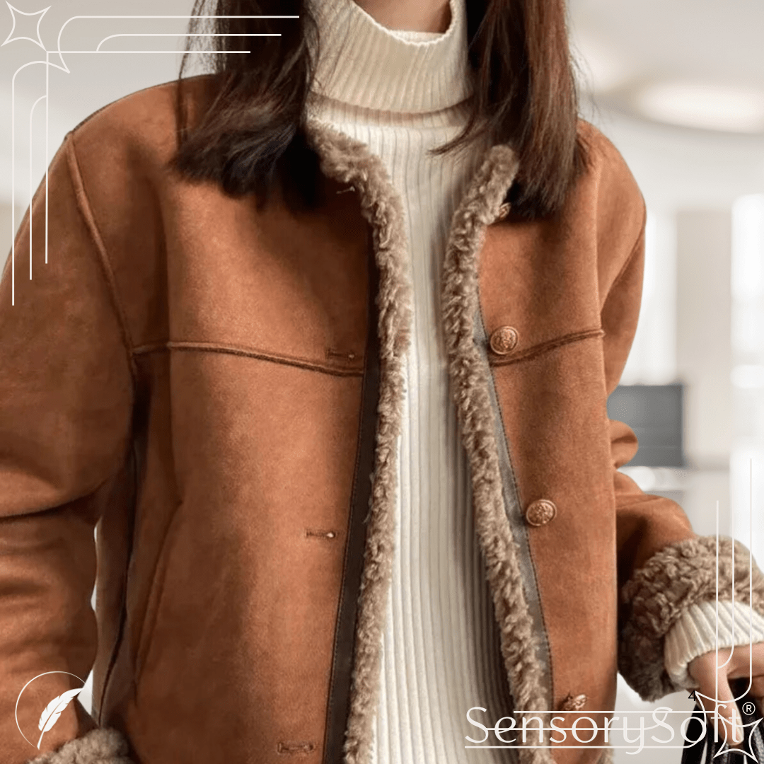 Idle Style Lamb Plush Coat Women's Winter Fur Jacket Thick - SensorySoft