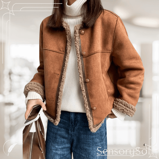 Idle Style Lamb Plush Coat Women's Winter Fur Jacket Thick - SensorySoft