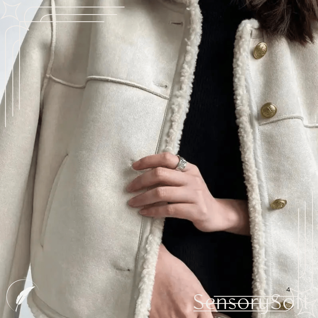 Idle Style Lamb Plush Coat Women's Winter Fur Jacket Thick - SensorySoft