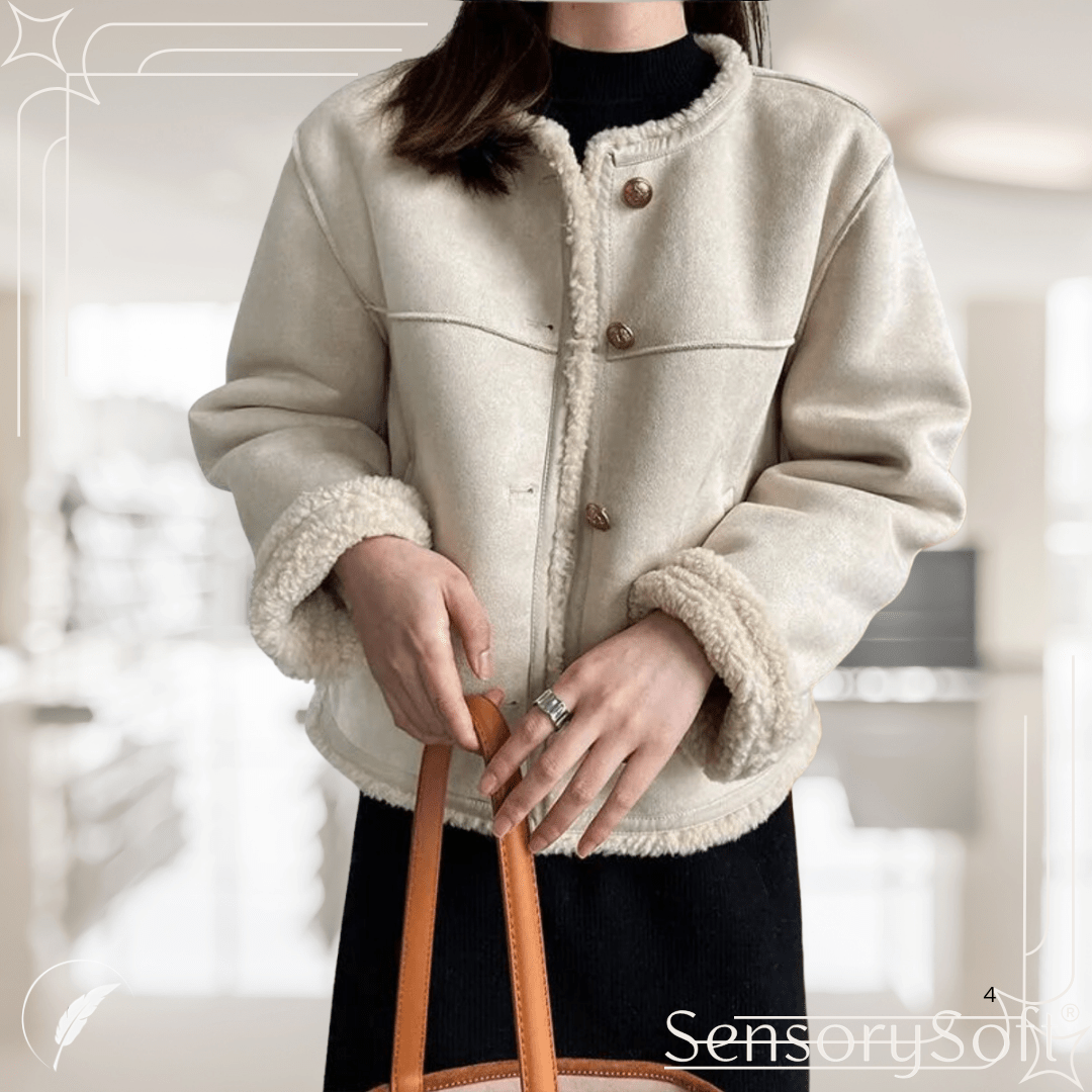 Idle Style Lamb Plush Coat Women's Winter Fur Jacket Thick - SensorySoft