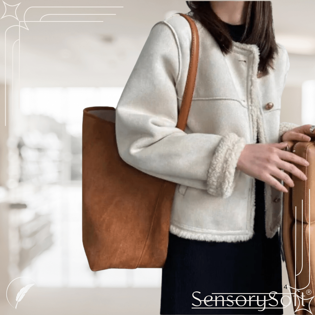 Idle Style Lamb Plush Coat Women's Winter Fur Jacket Thick - SensorySoft