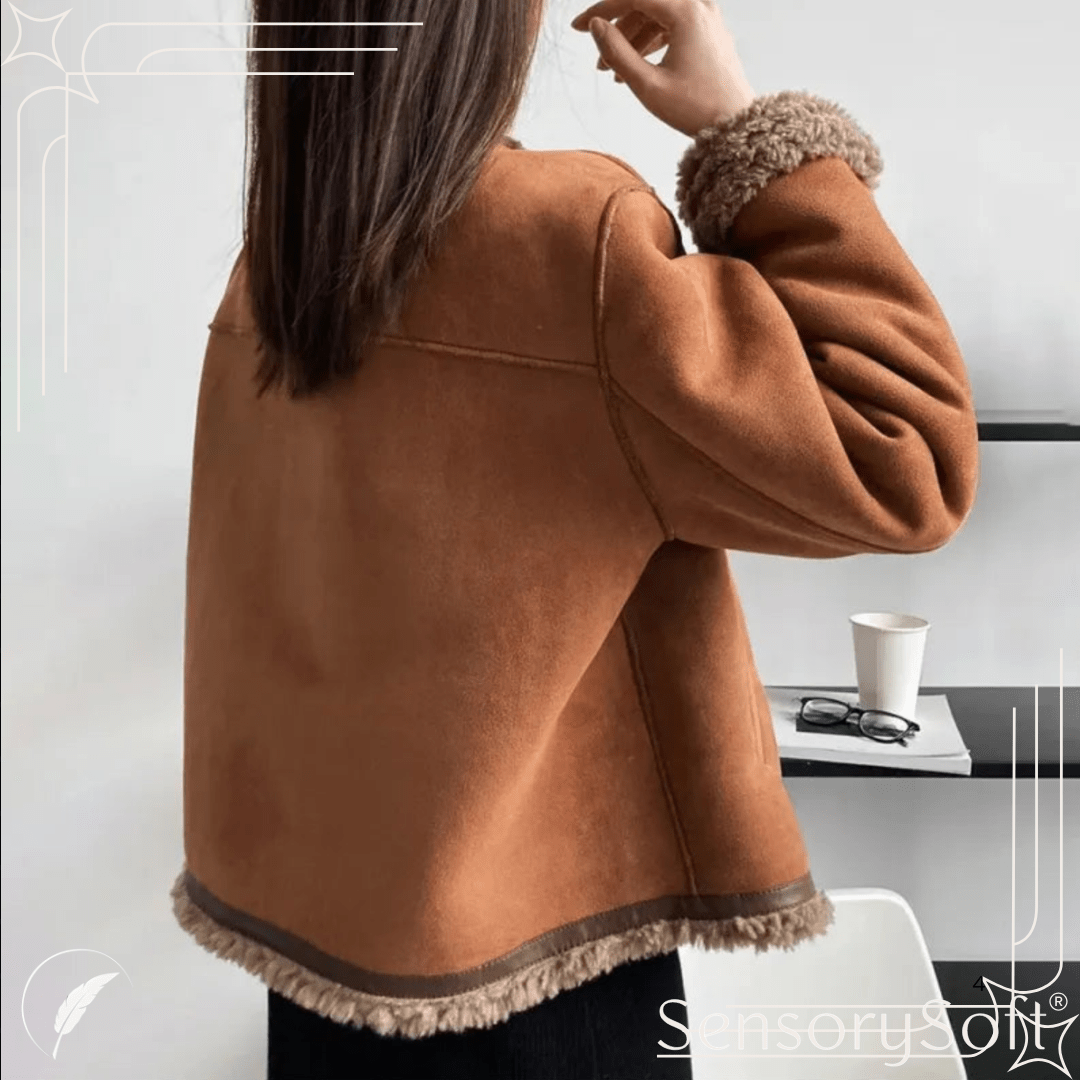 Idle Style Lamb Plush Coat Women's Winter Fur Jacket Thick - SensorySoft