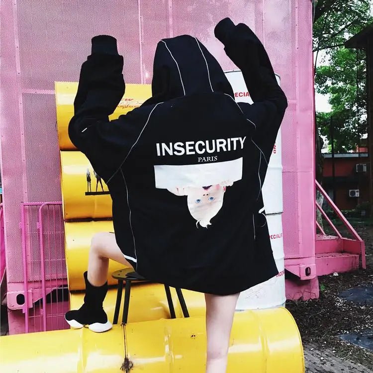 Insecurity Hoodie Jacket For Men Women - SensorySoft