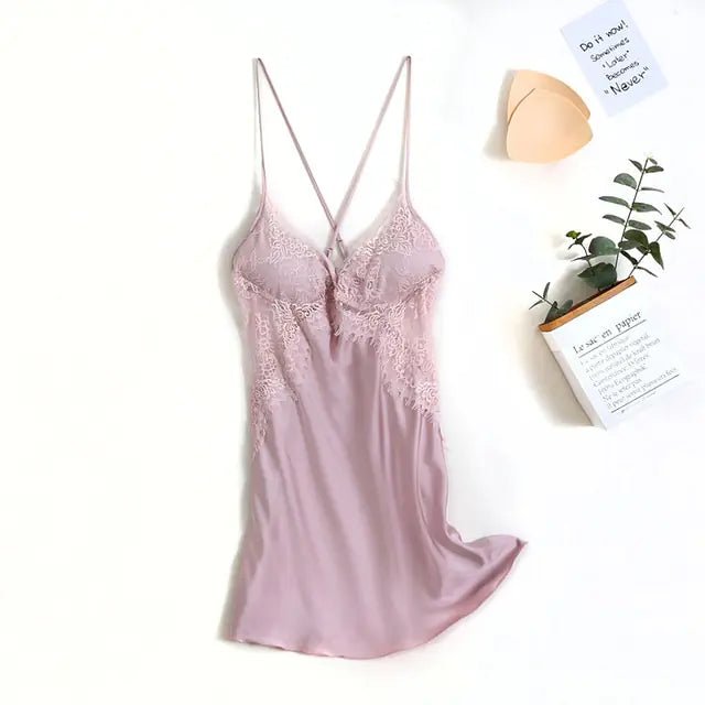 Lace Perspective Nightdress - SensorySoft