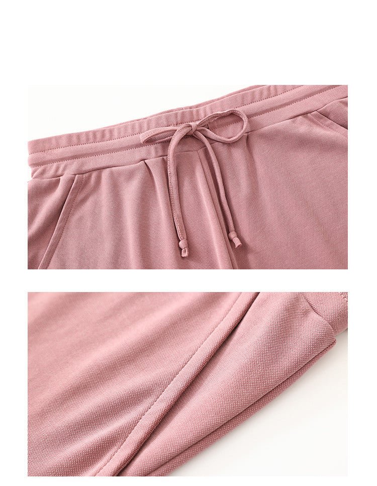 Lace Wide Loose Yoga Shorts for Women's Fitness - SensorySoft