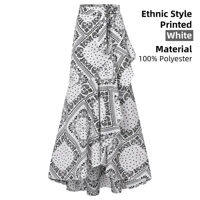 Ladies Casual Loose Ruffles Skirt - SensorySoftShop