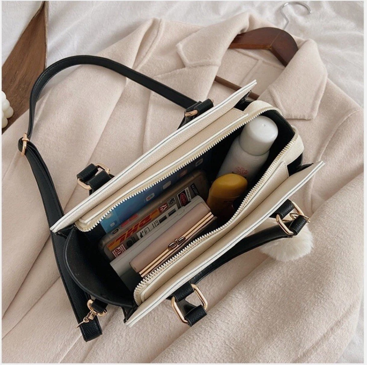Ladies Chasler and Khtte Fashion Handbag - SensorySoftShop