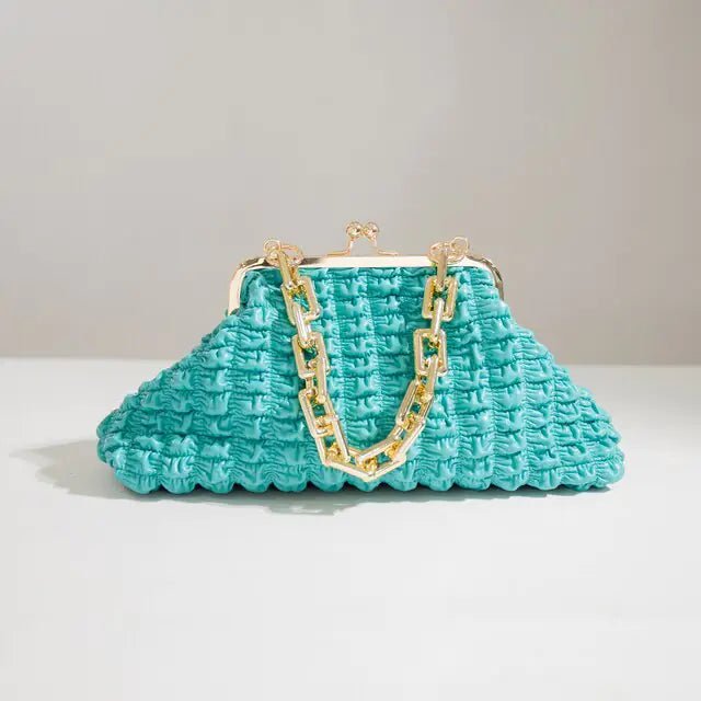 Ladies Pleated Handbags - SensorySoftShop