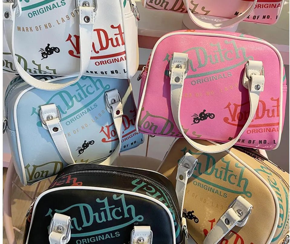 Ladies Shopping Crossbody Graffiti Purses - SensorySoftShop