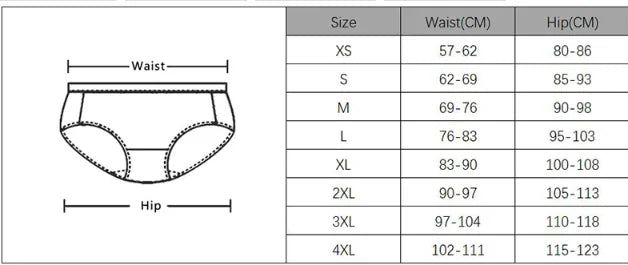 Ladies Transparent Low - Rise Cotton Briefs - SensorySoftShop