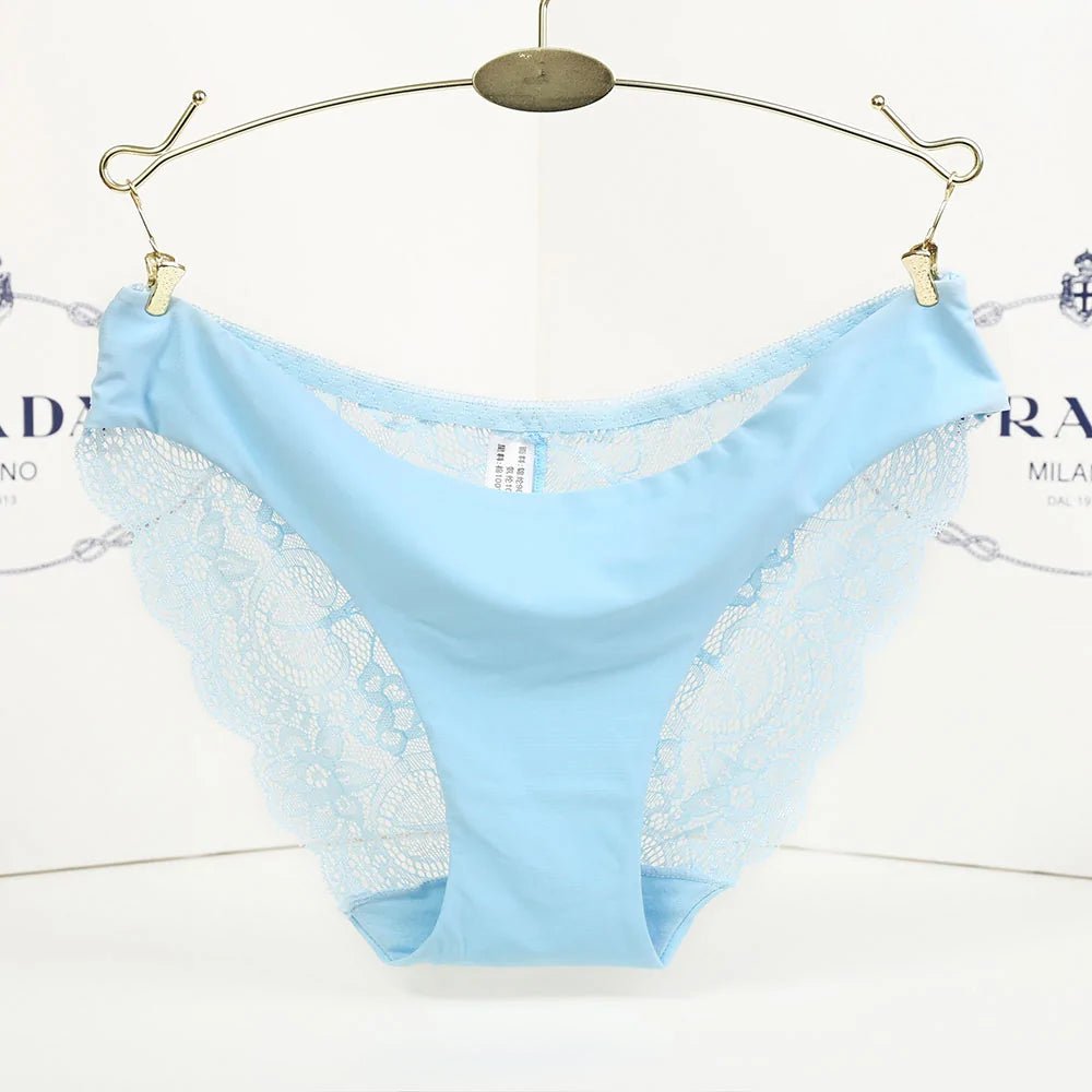 Ladies Transparent Low - Rise Cotton Briefs - SensorySoftShop