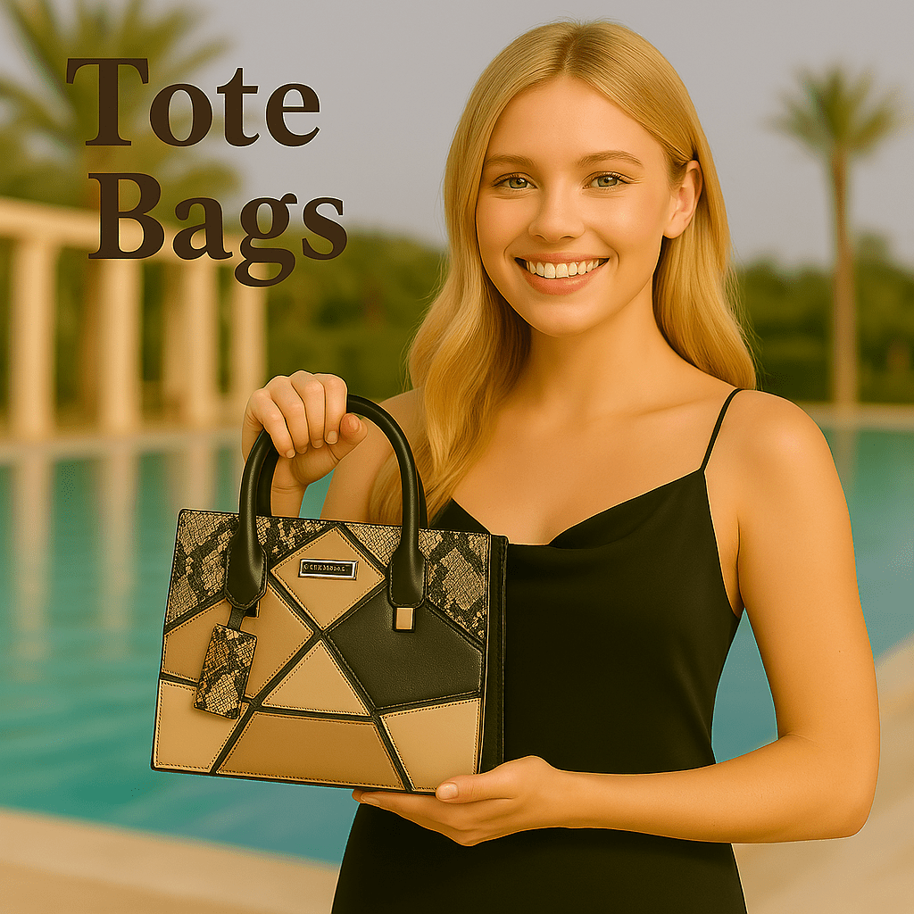 Large - Capacity Fashion Tote Bags - SensorySoft