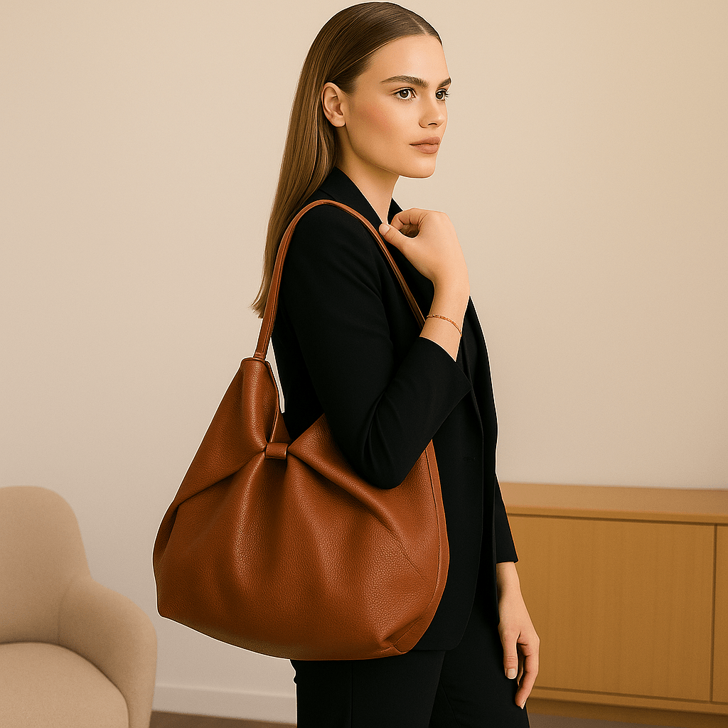 Leather Tote Handbags - SensorySoft