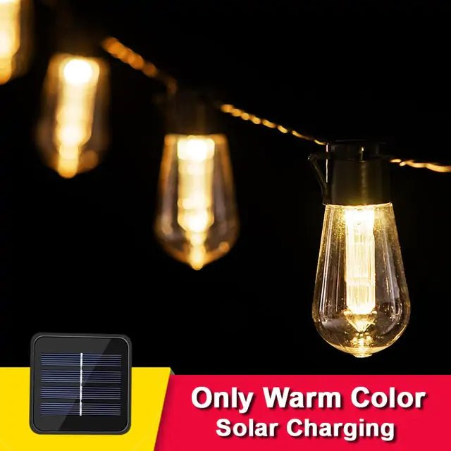 LED Solar Christmas Lights - SensorySoftShop